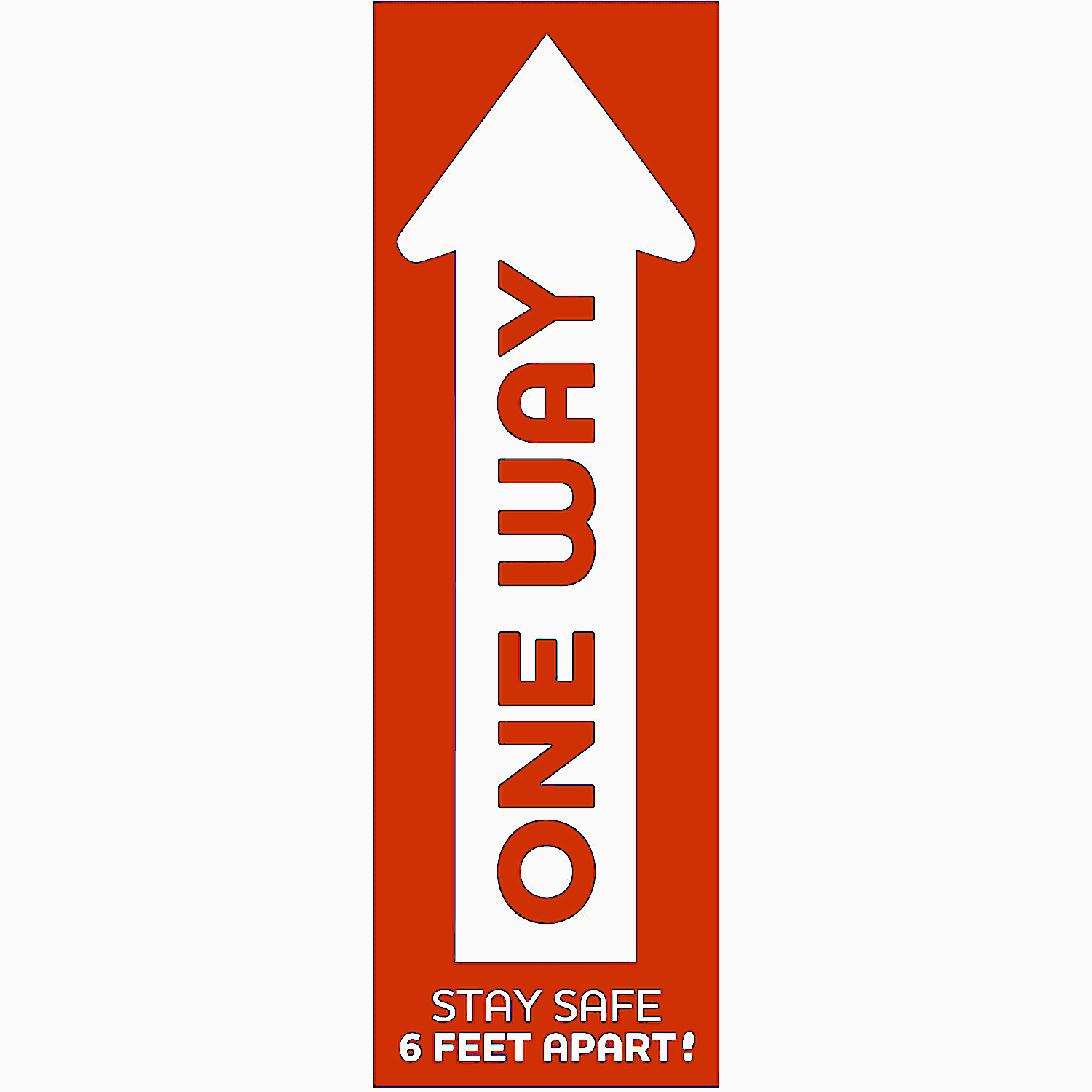 Rectangle Custom Floor Decal 5