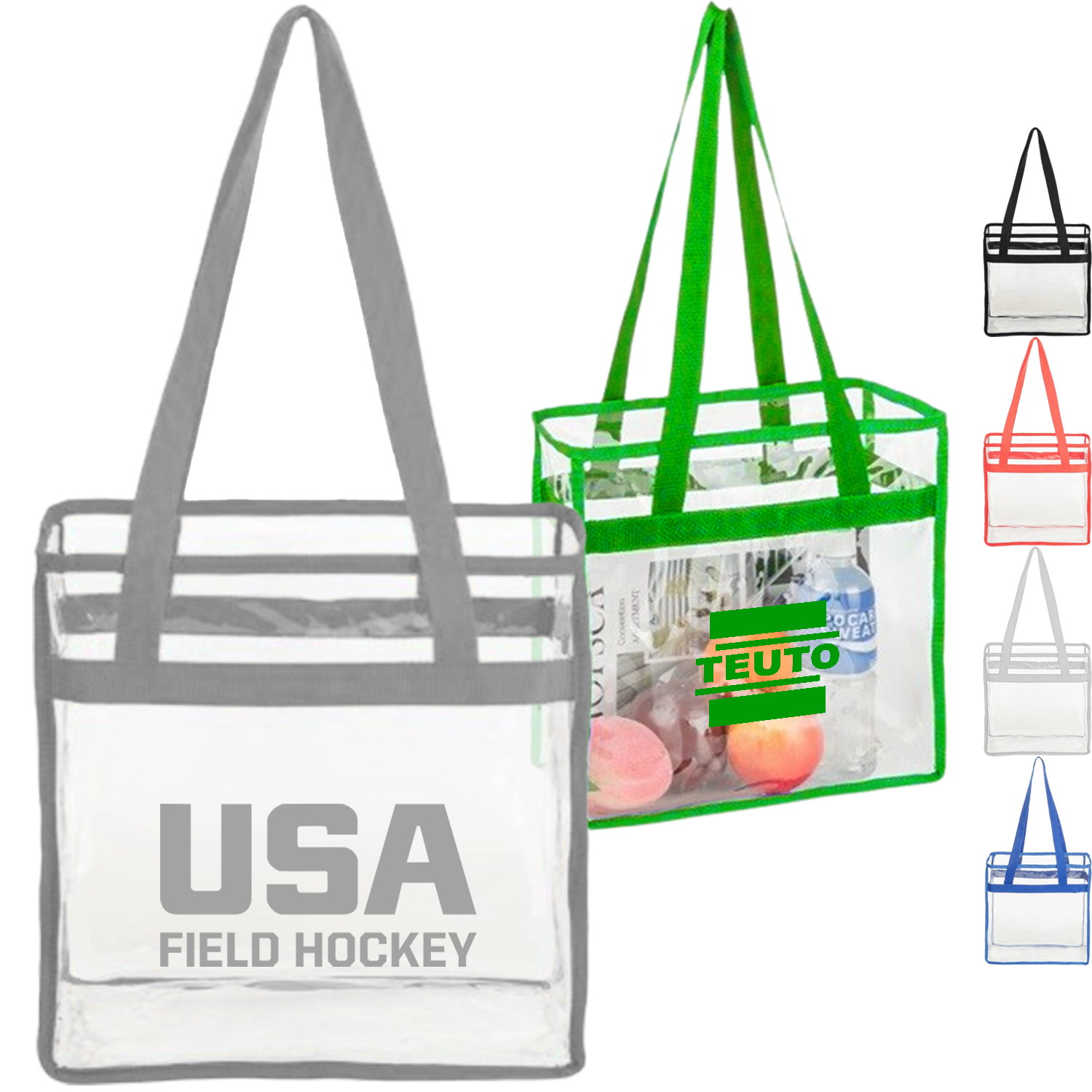 Stadium Approved Handbag Clear Tote Bag 2