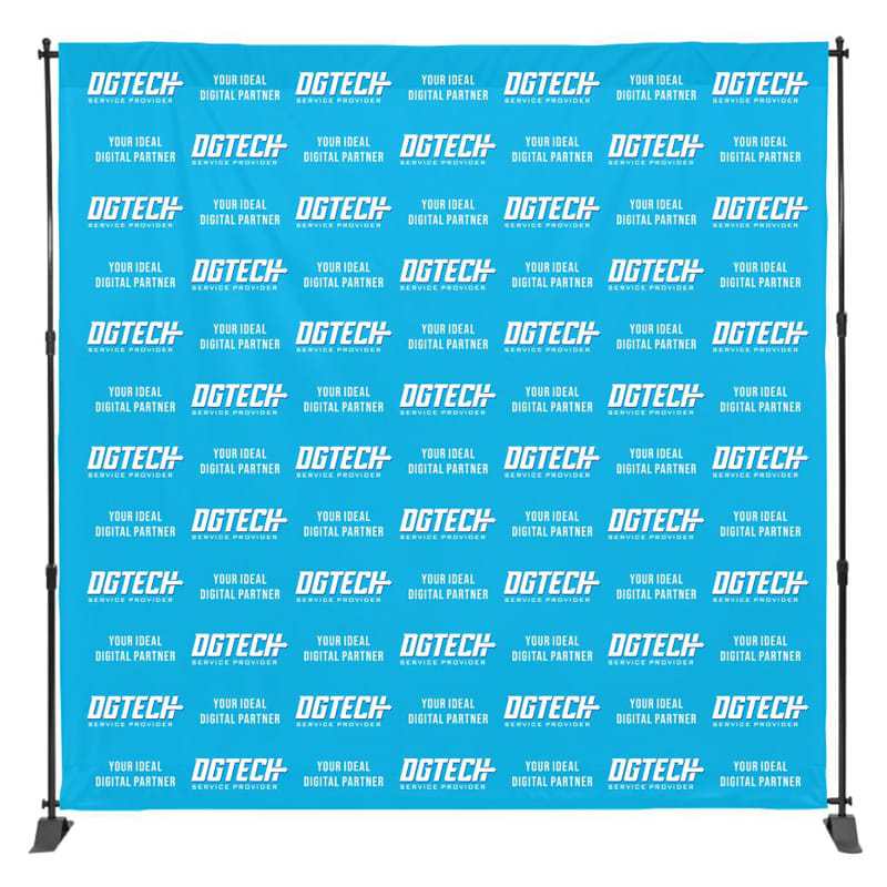 8ft X 8ft Step & Repeat Fabric Banner 5