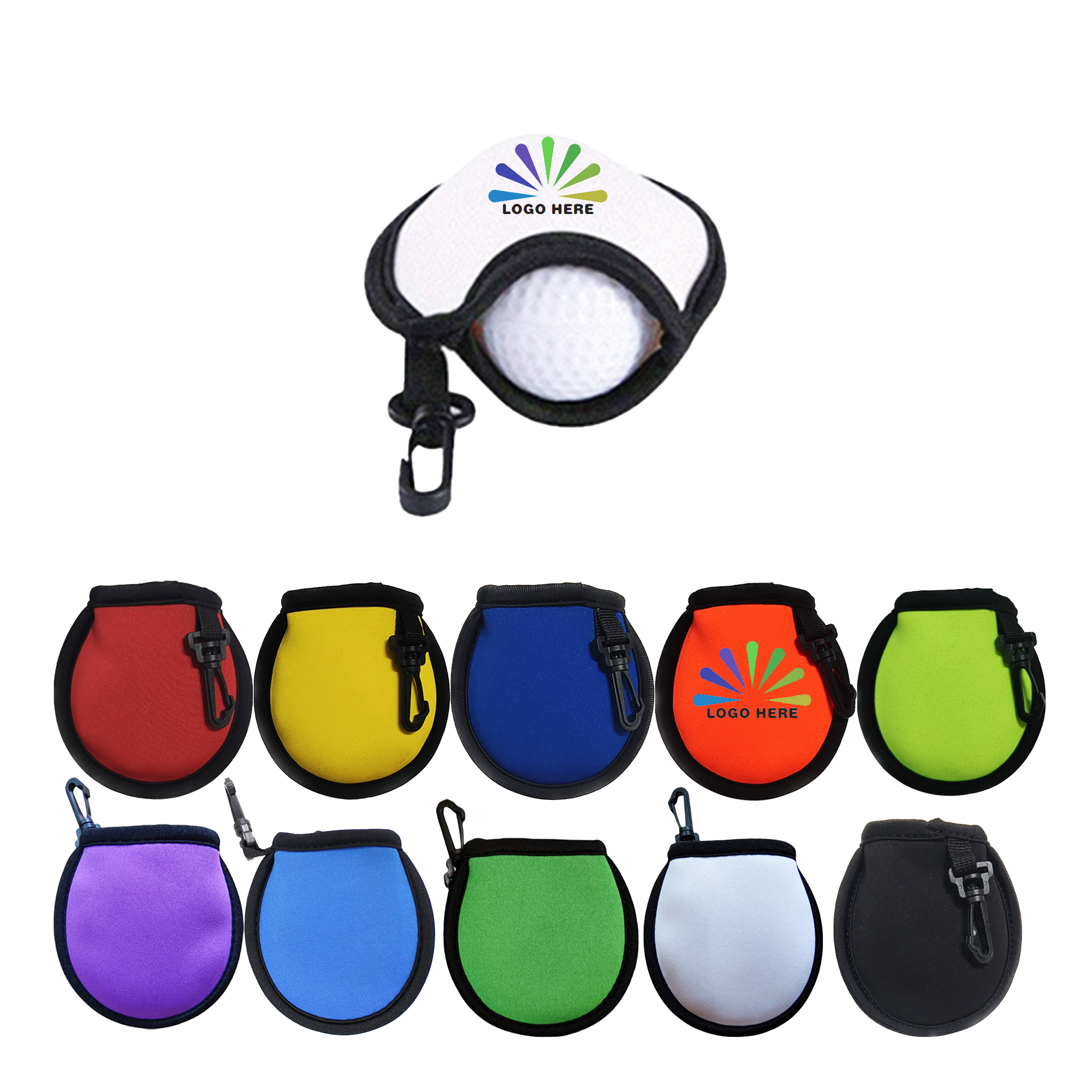 Golf Ball Cleaner Pouch Pocket 1