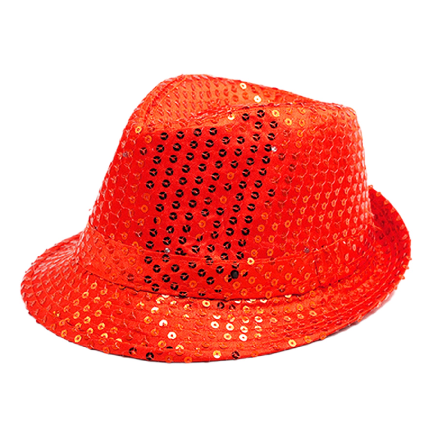 Sequined Glowing Fedora Hat 5