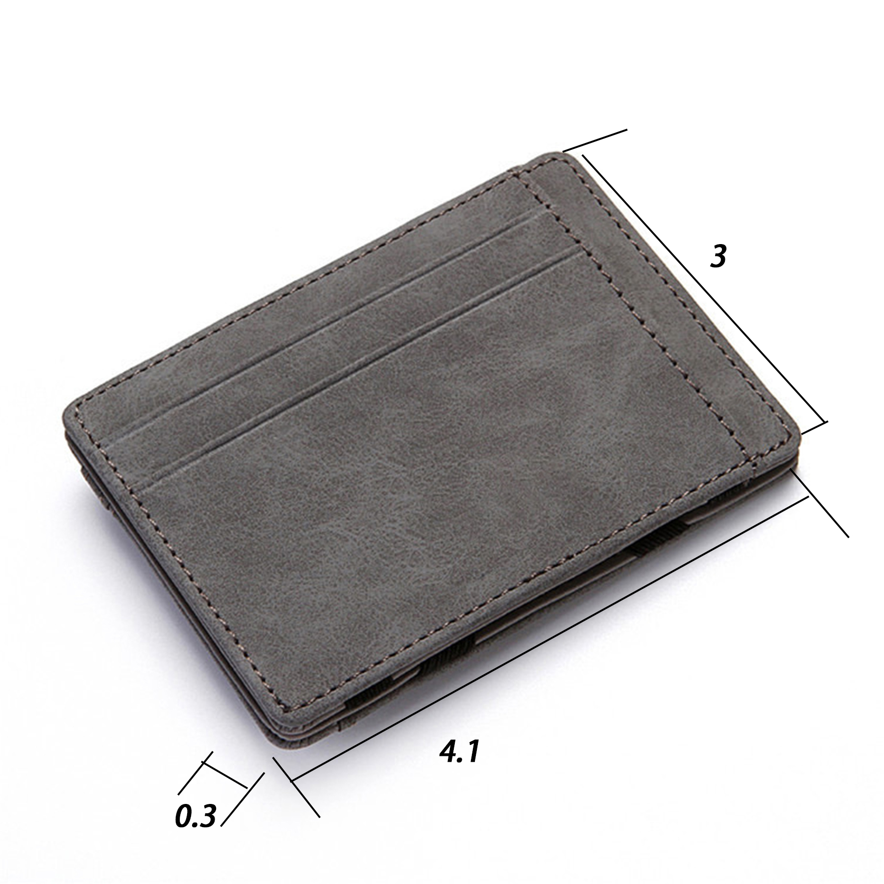 PU Creative Magic Flip Wallet 6