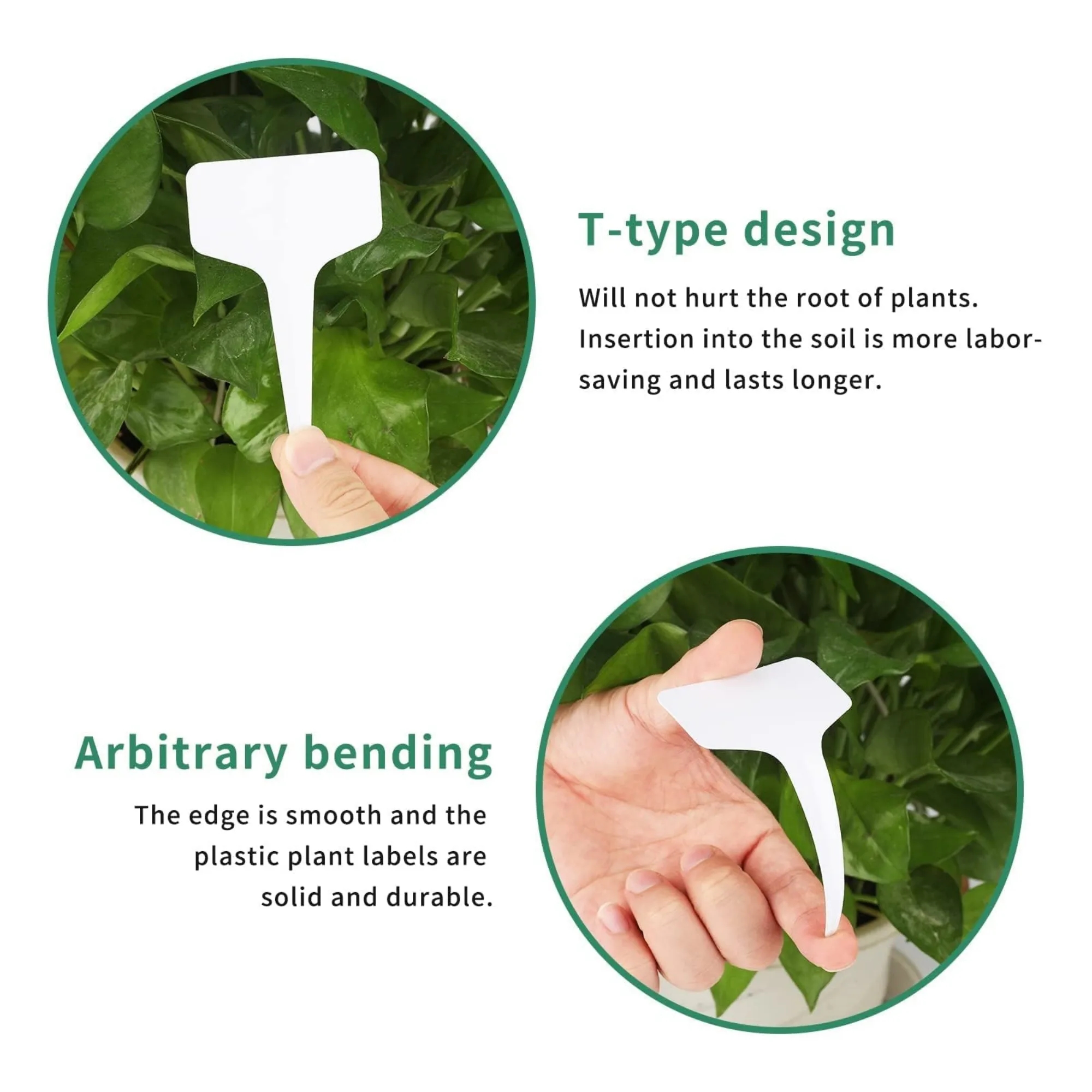 PVC Plant Labels Garden Markers 15