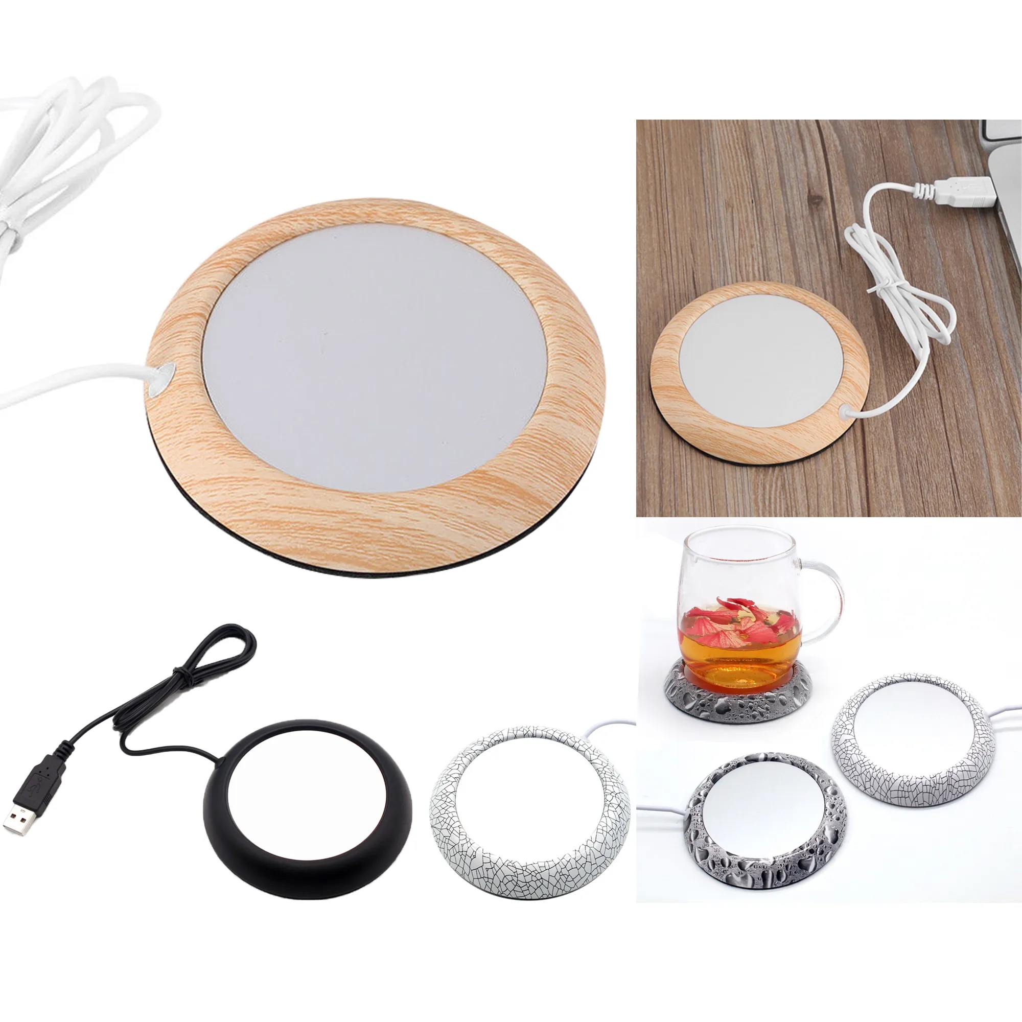 Aluminium Usb Cup Warmer/Heating Coaster 2