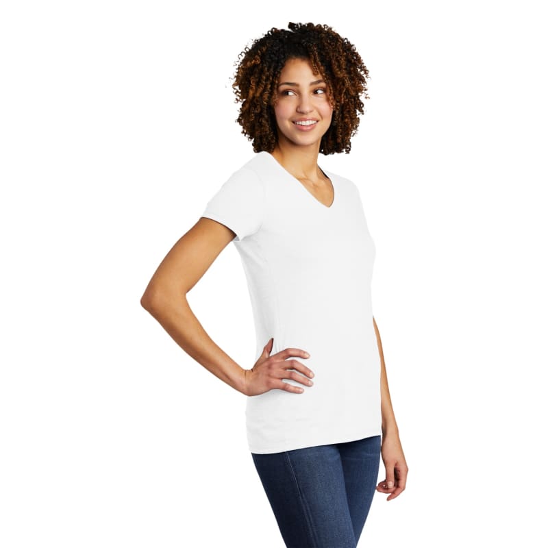 AllMade Women's Tri-Blend V-Neck Tee 90
