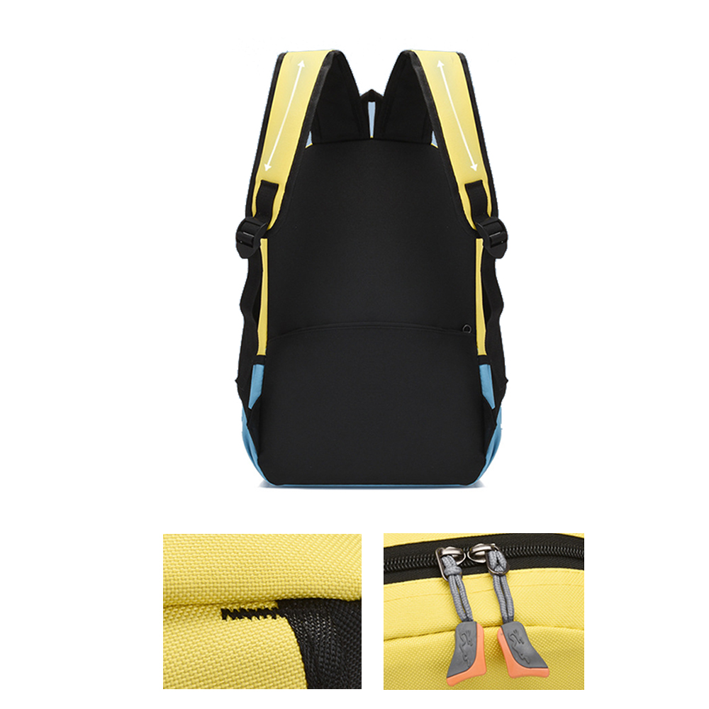 Multi-colored Cute Casual Student Backpack 4