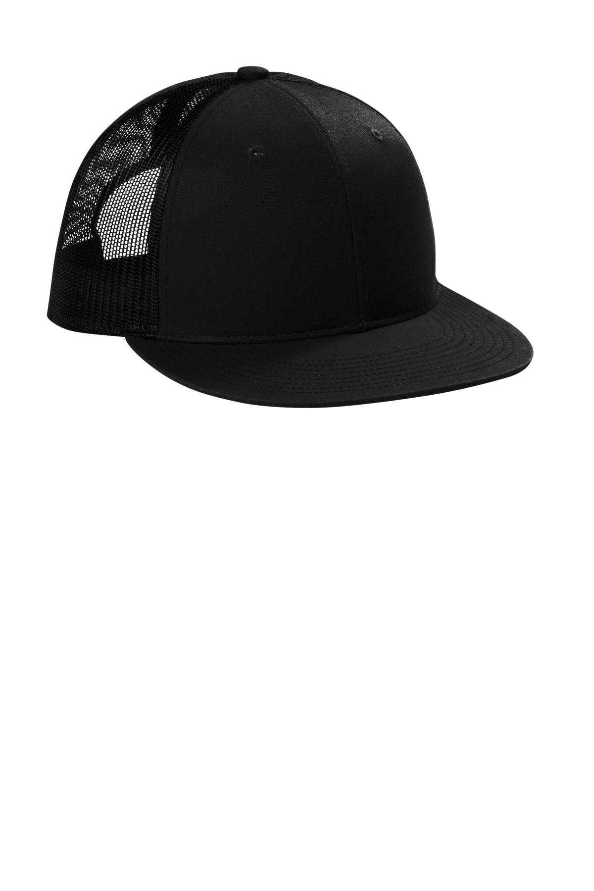 Port Authority Snapback Flat Bill Trucker Cap C407 13
