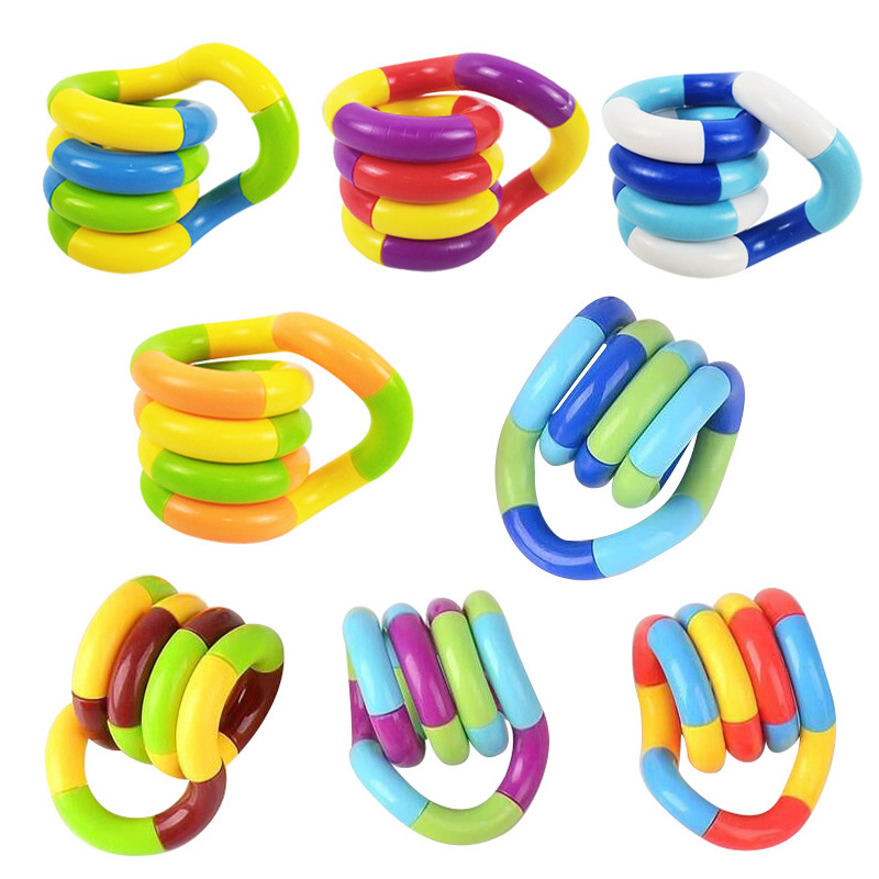 Tangle Puzzles/Tricks - Mixed Colors 2