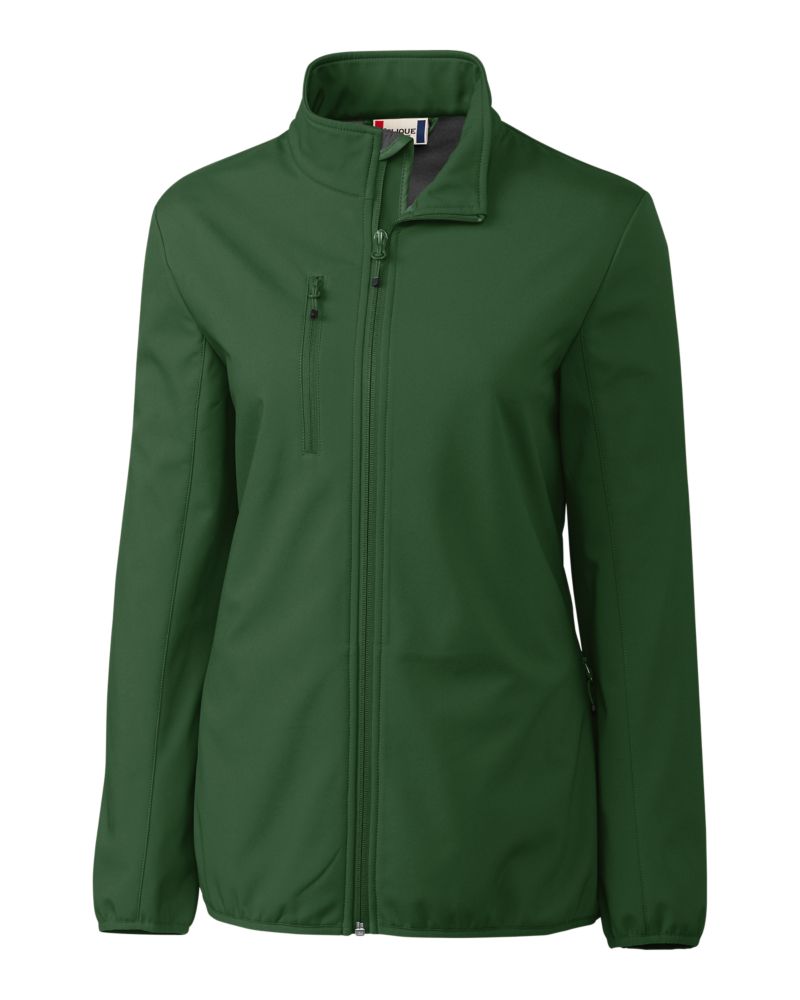 Clique Trail Recycled Stretch Softshell Womens Full Zip Jacket 25