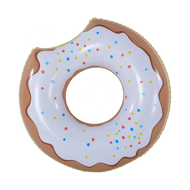 Donut Inflatable Swim Ring Pool Float 7