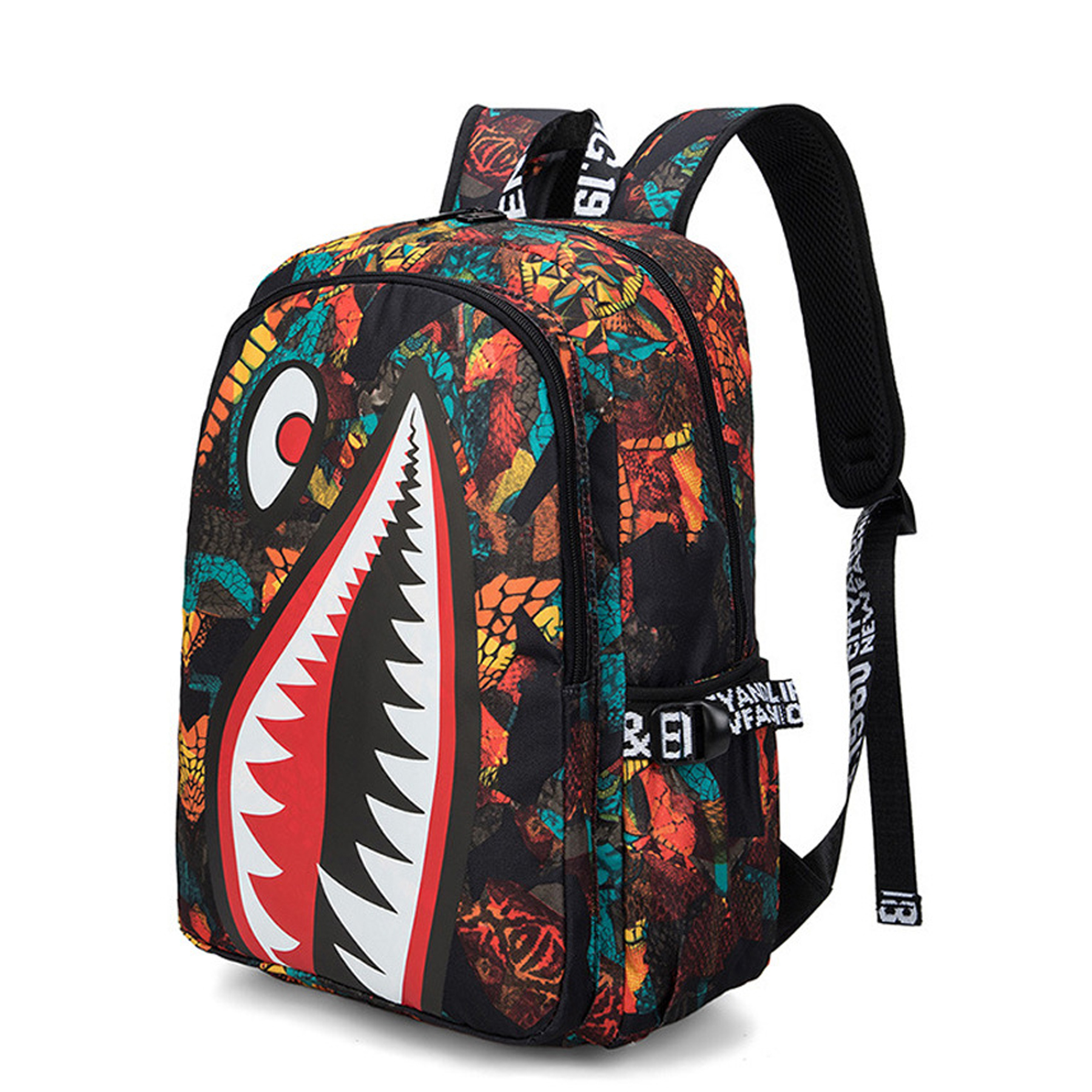 Kids Shark Backpack for School 6