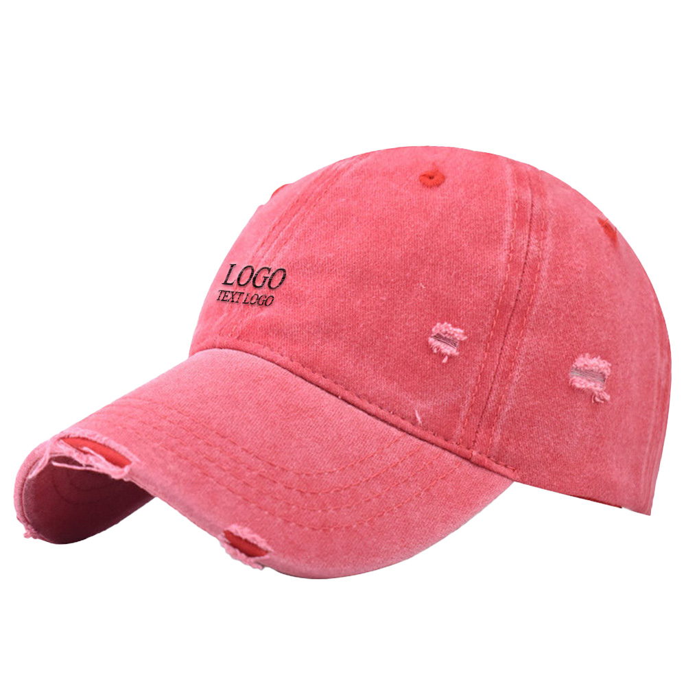 Ripped Distressed Custom Hat 13