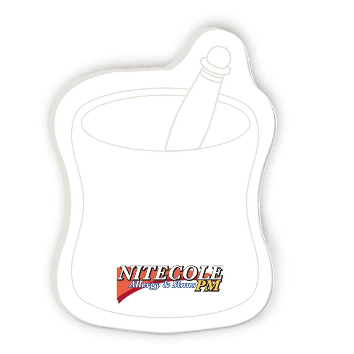 Souvenir® Sticky Note™ 4" x 3" Die Cut Pad, 50 sheet 59