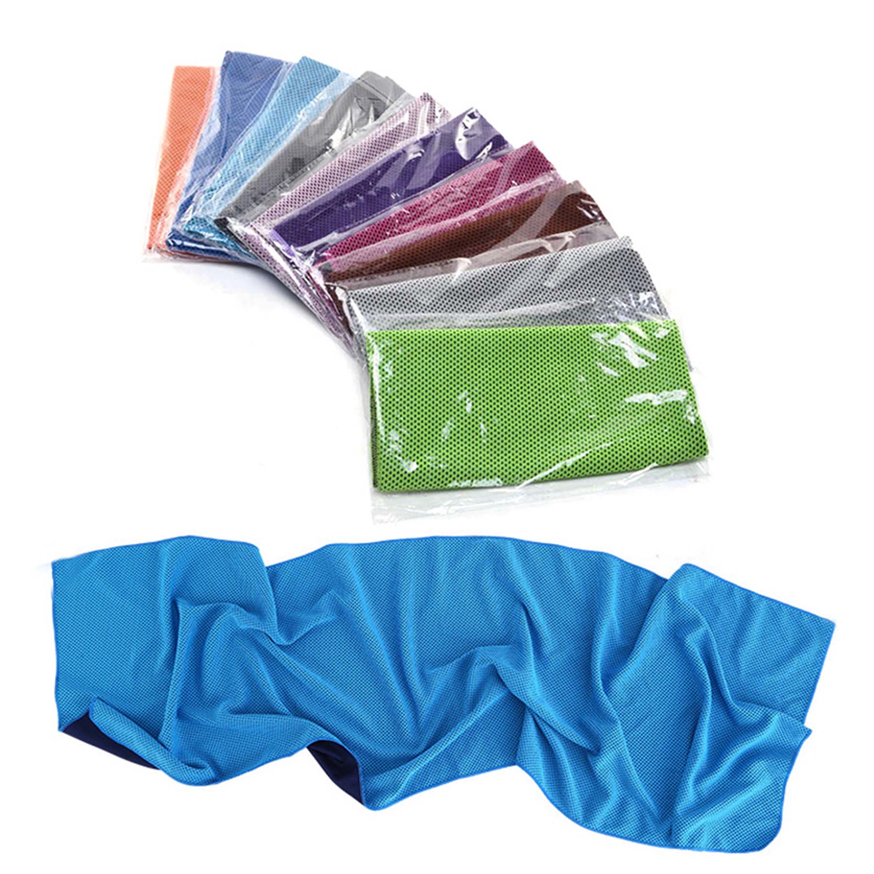 Bike Sports Head Wrist Sweat Cool Towels 1