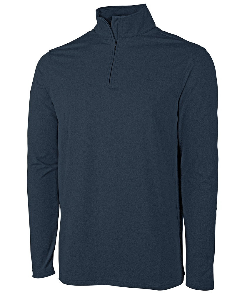Men's Heathered Eco-Logic Stretch Quarter Zip, custom hoodie or sweatshirt with logo imprint 74