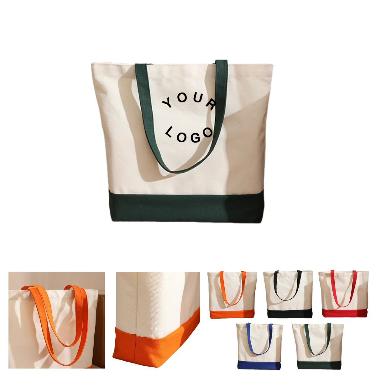 Lightweight Canvas Shoulder Bag For School And Work 7