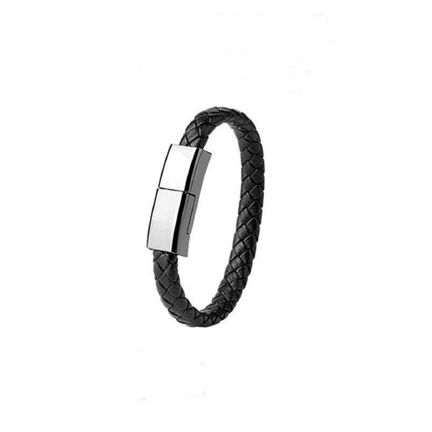 Type C USB Leather Bracelet Fast Charging Cable 2