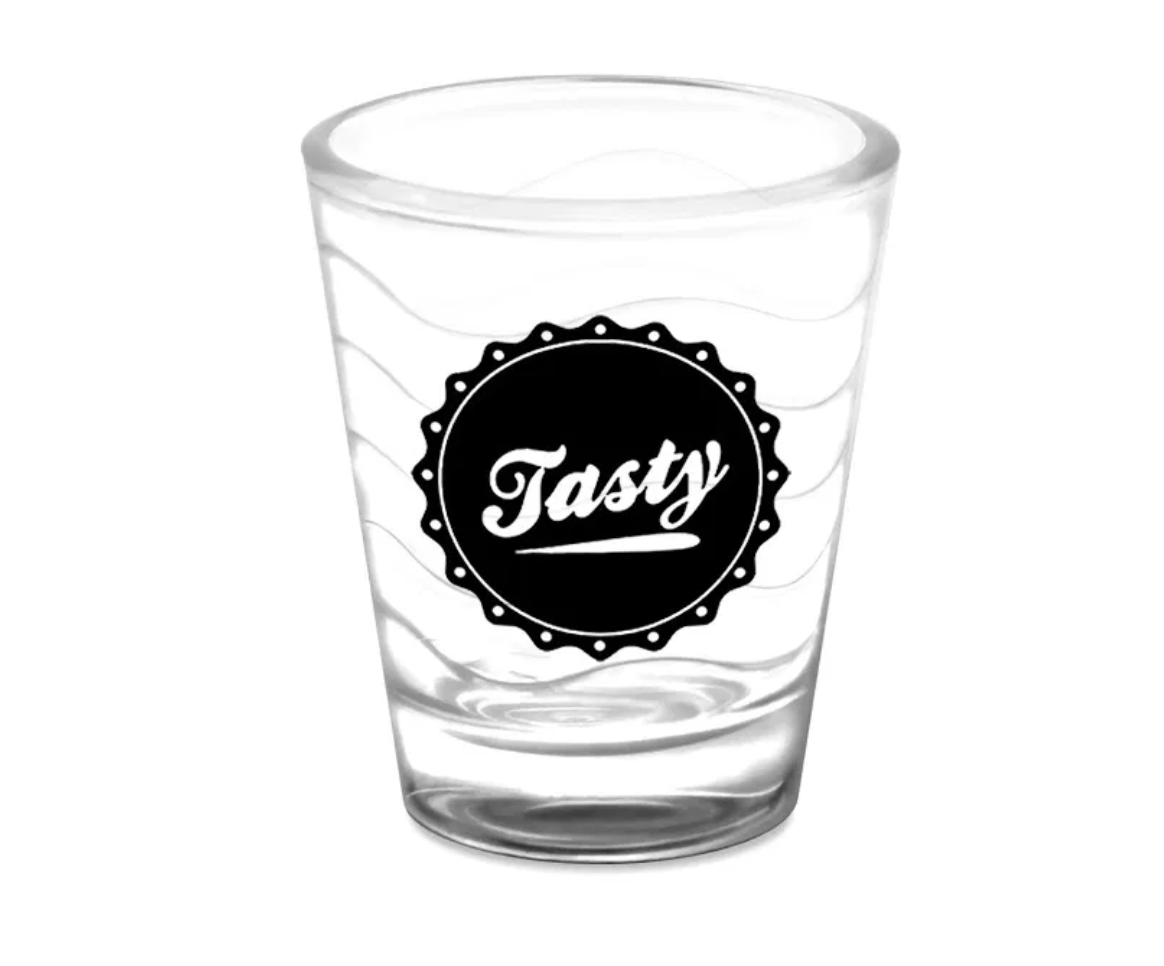 1.5 Oz. Wave Shot Glass 5