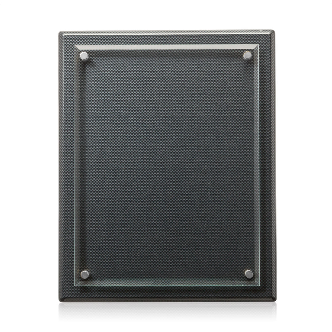 Caledon Plaque - Carbon Fibre/Silver 2