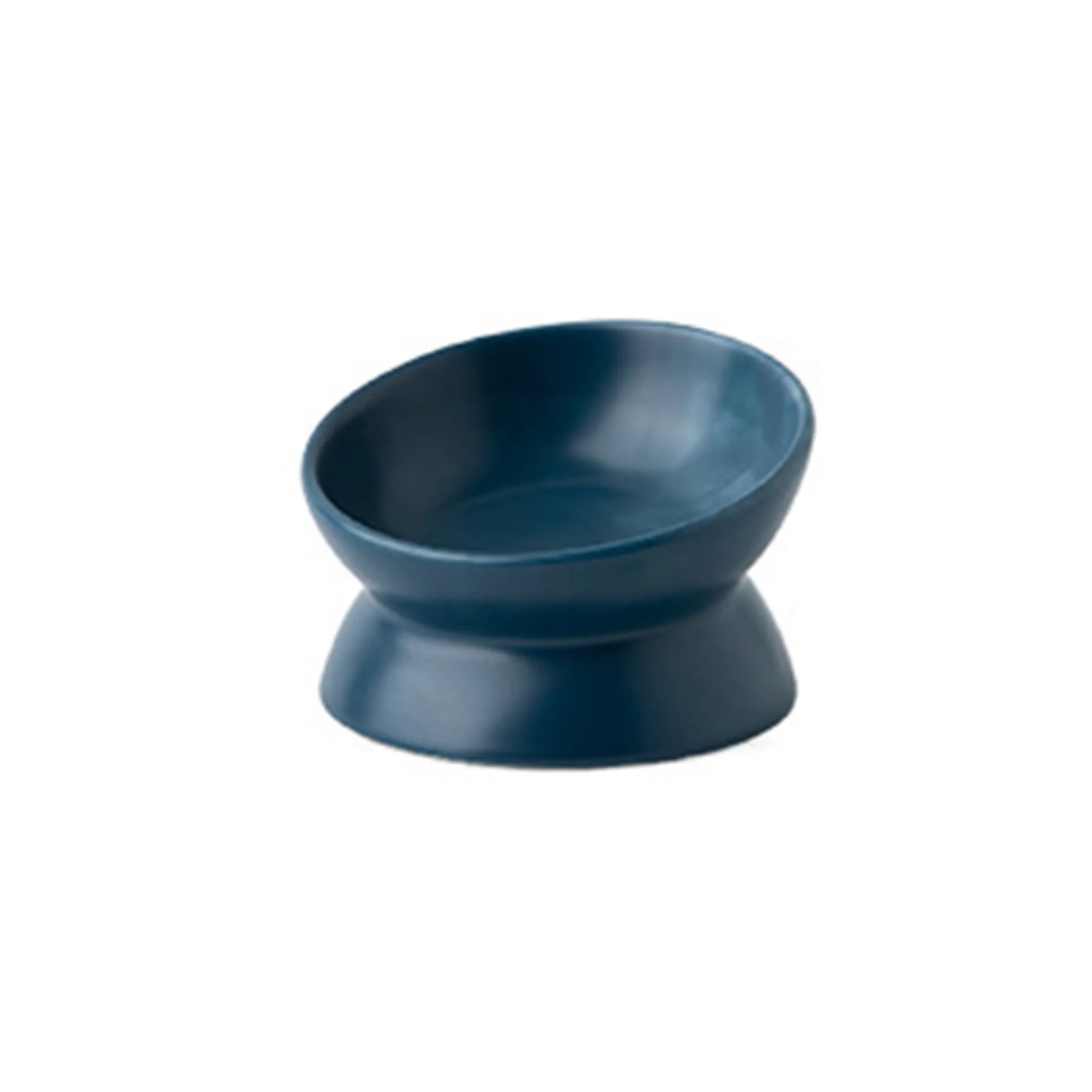 Ceramic Cat Bowl With Diagonal Foot 5