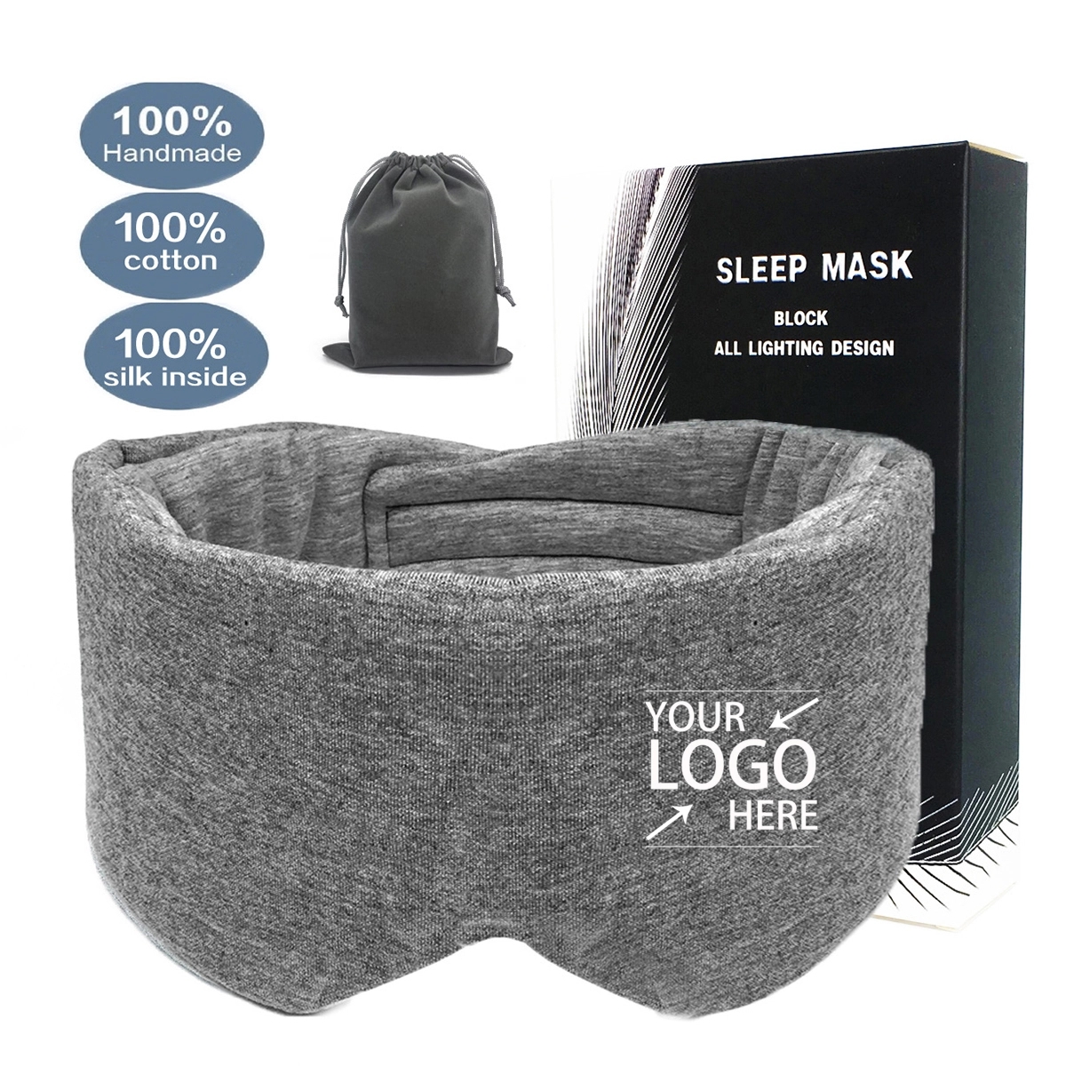 Surrounded Light Blocking Sleeping Mask 2