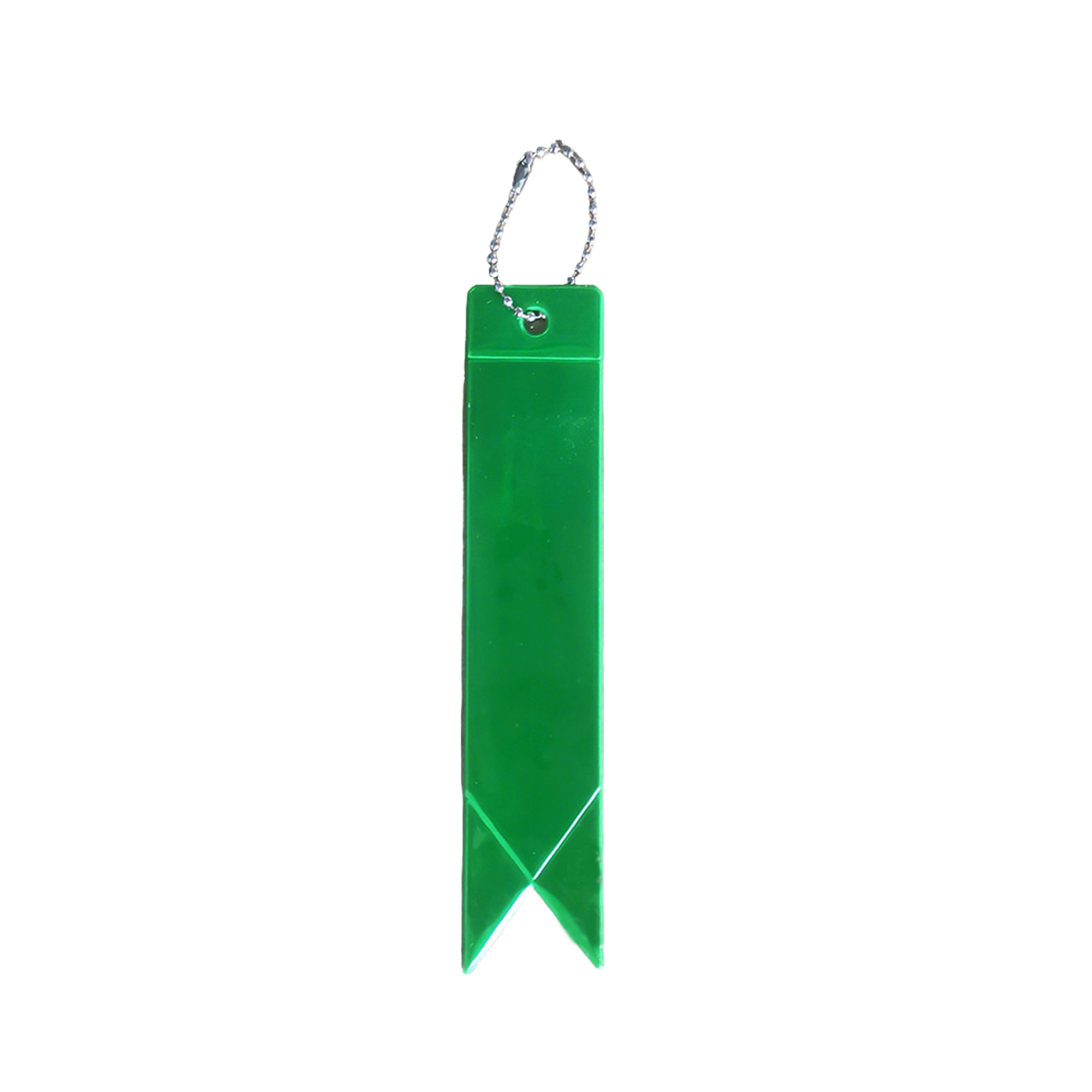 Reflective Safety Keychain Tag 5.9" Length X 1.2" Width 19