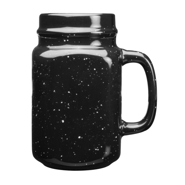 Speckled 16 oz. Savannah Ceramic Mason Jar 58