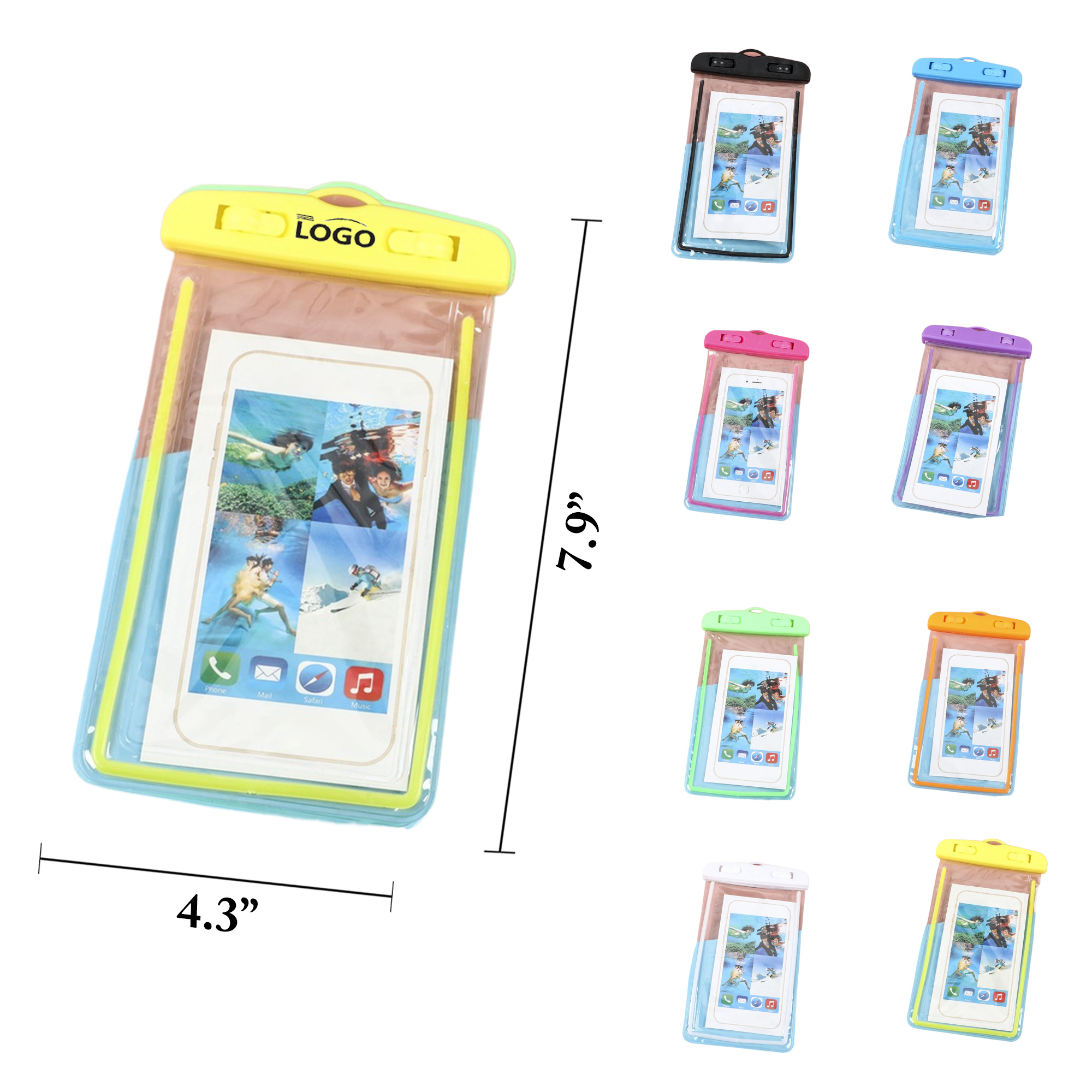 Glowing Waterproof Phone Case for Outdoor Use 5