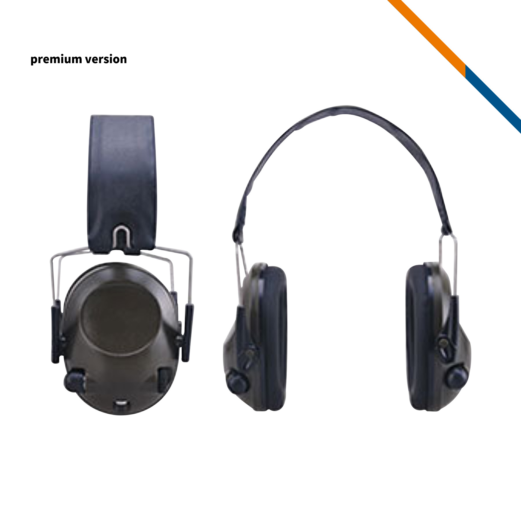 Clay Foldable Shooting Noise Reduction Earmuffs 7