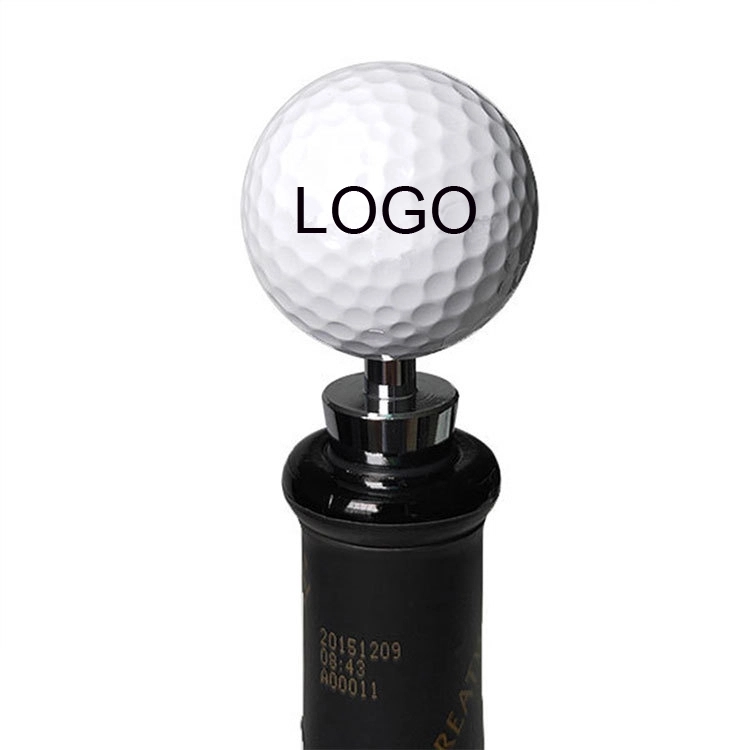 Personalised Golf Ball Wine Stopper 3