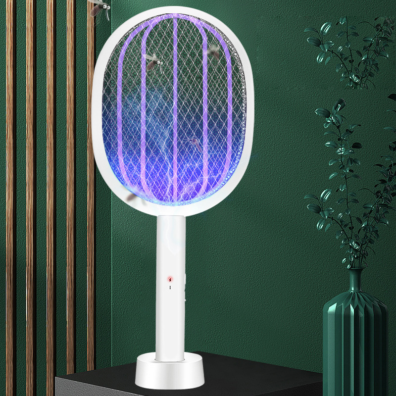 Household Dual-purpose Electric Mosquito Swatter Mosquito Killer USB Charging 3