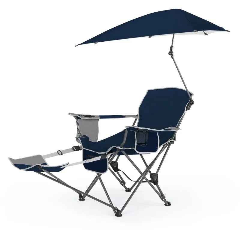 Foldable Beach Chair with Umbrella 18