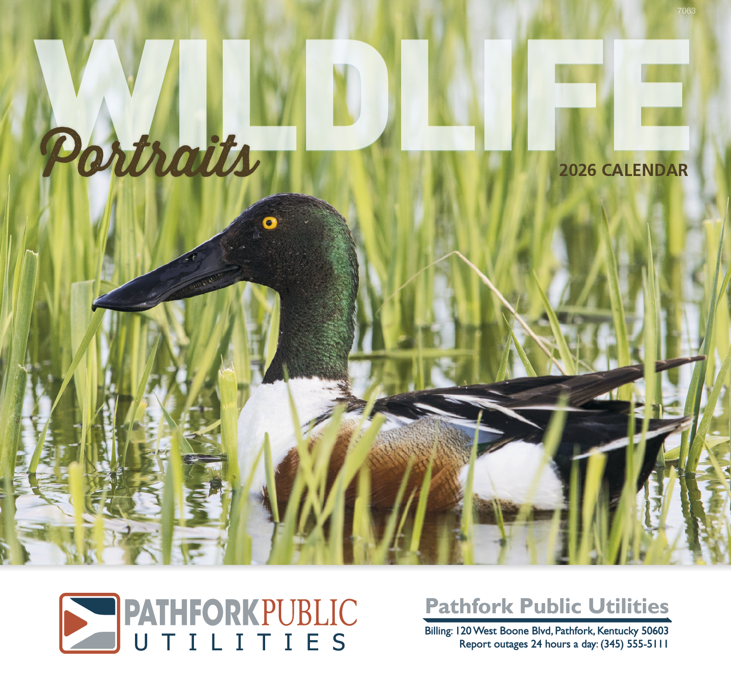 Good Value™ Wildlife Portraits - Stapled Calendar 14