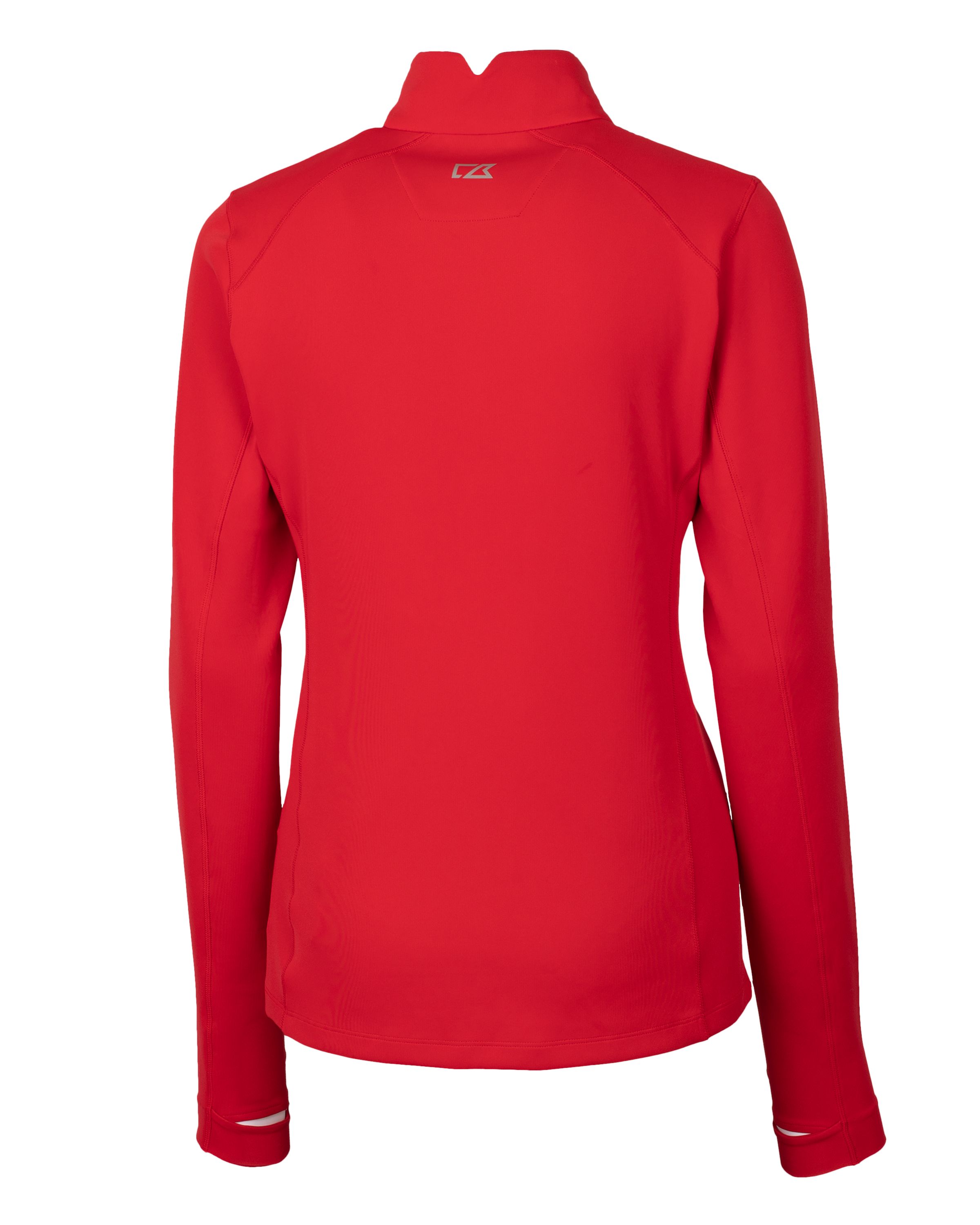 Cutter & Buck Traverse Recycled Smooth Stretch Womens Quarter Zip Pullover 33