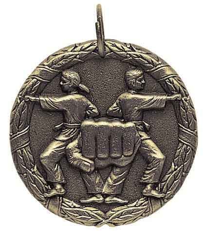 Karate XR100 Series Medal, 1 1/4" 2