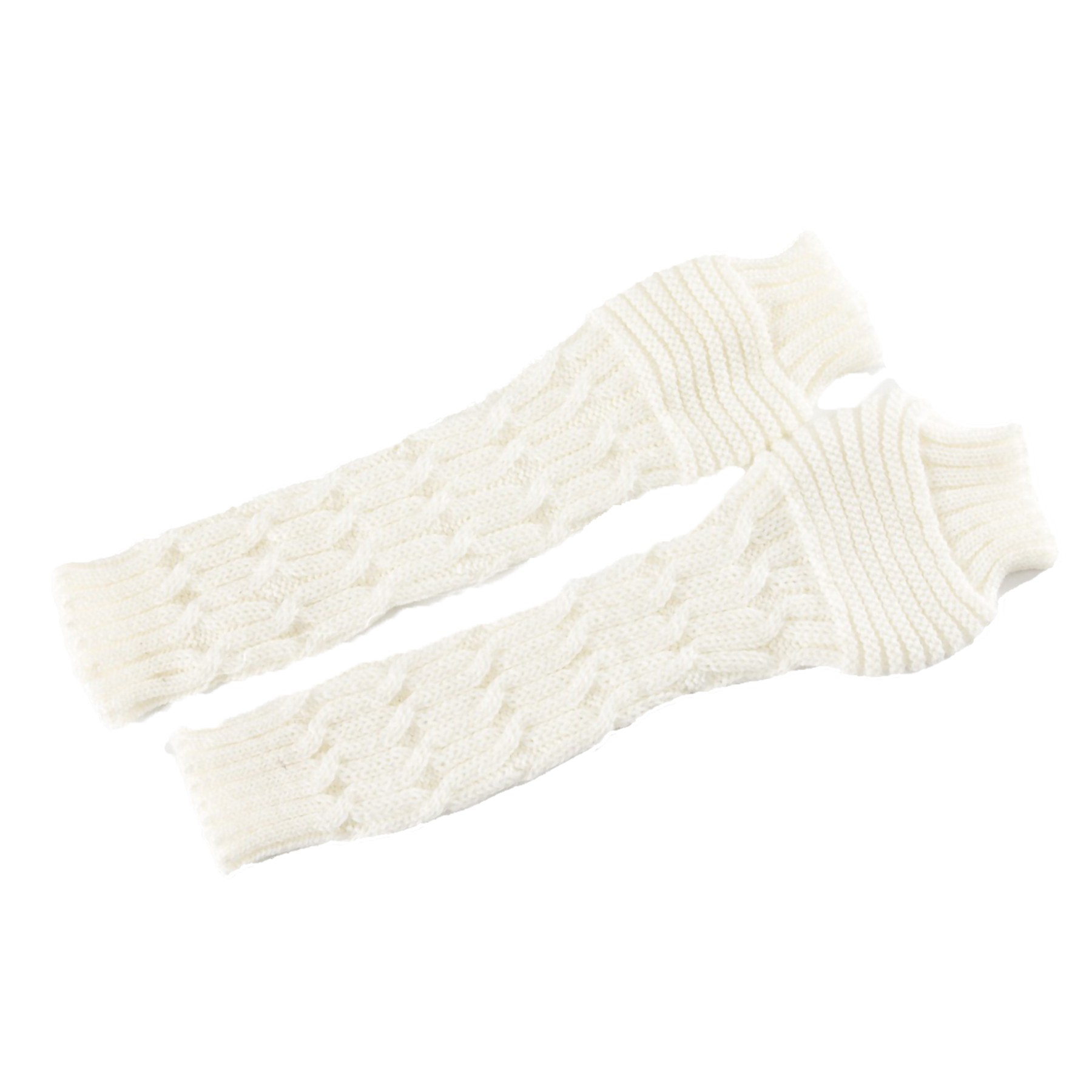 Knitted Fingerless Warmer Sleeves 4
