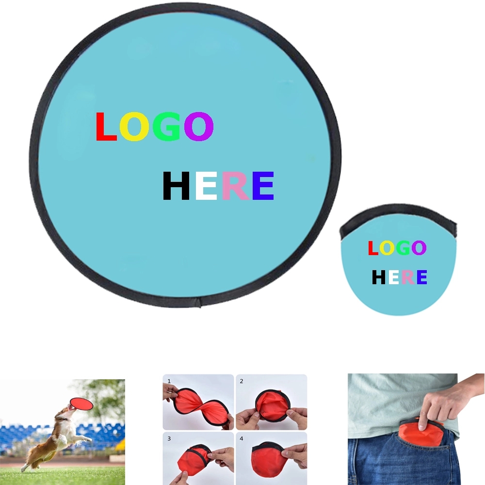 10" Full Color Flying Disc with Pouch 5