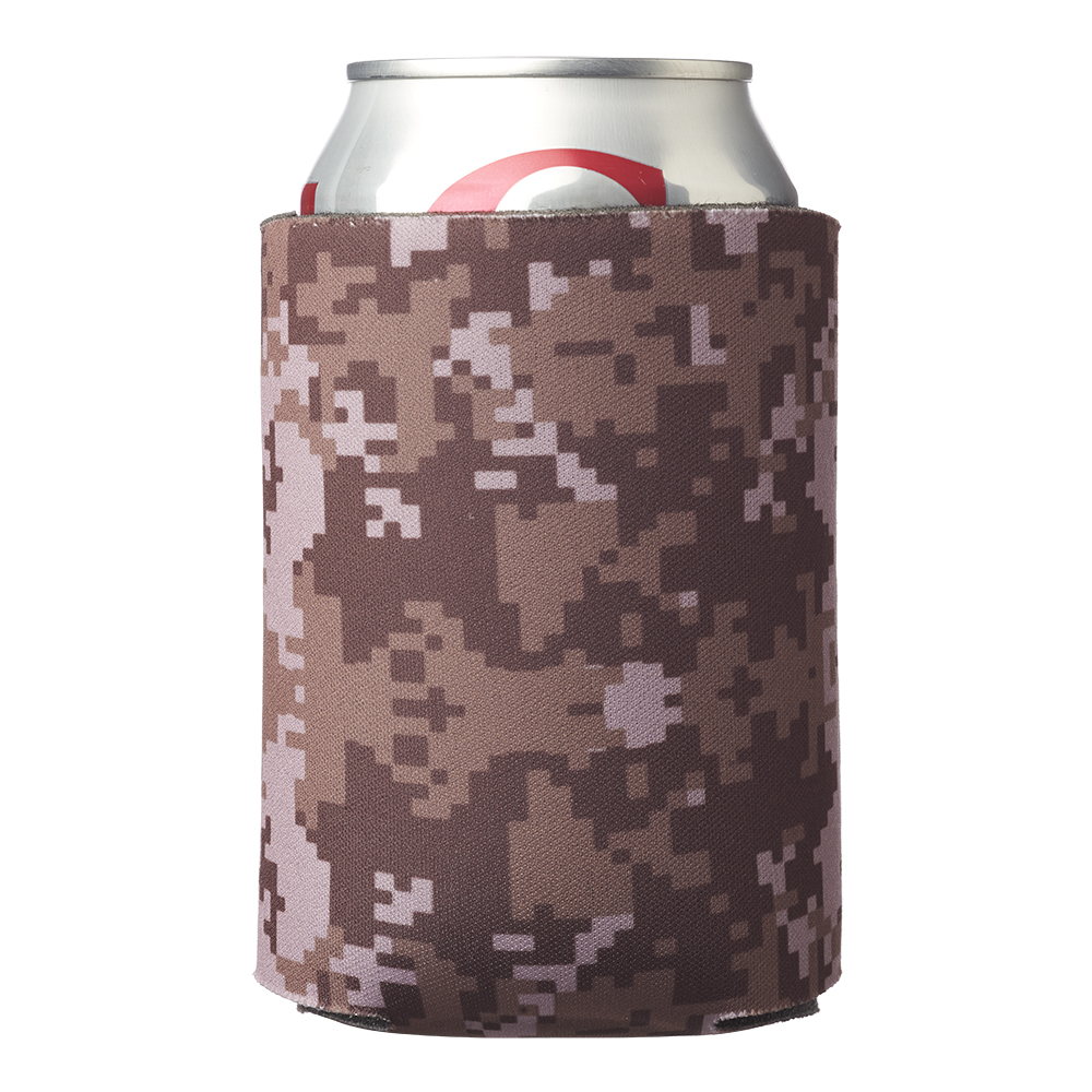 Digital Pattern Foam Can Coolers