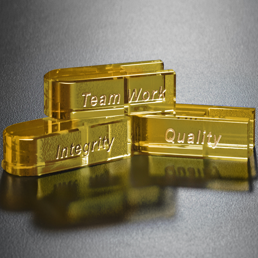 Goal-Setter Block - Gold 8