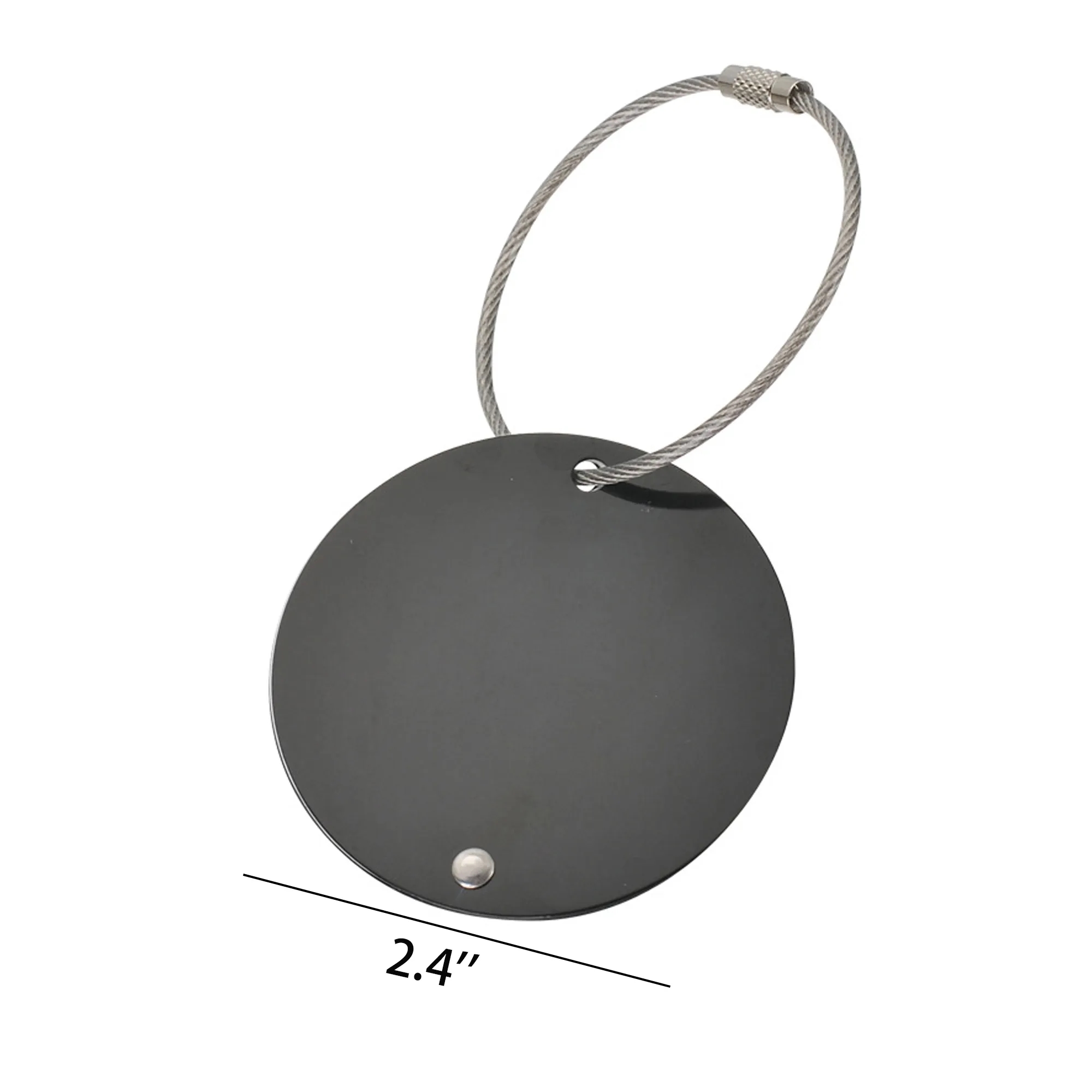 Custom Aluminum Luggage Tag 3