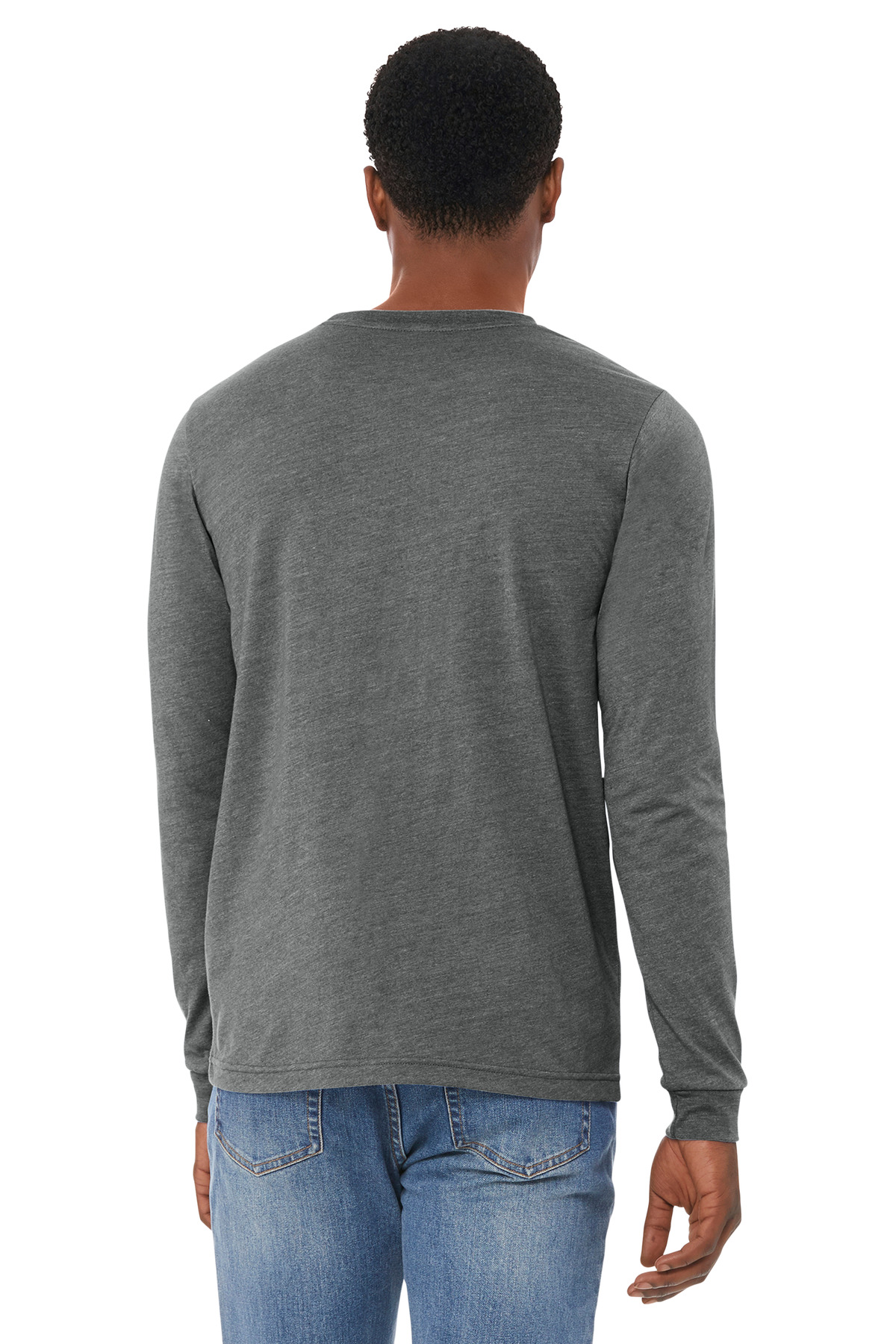 BELLA+CANVAS Unisex Heather CVC Long Sleeve Tee BC3501CVC 98