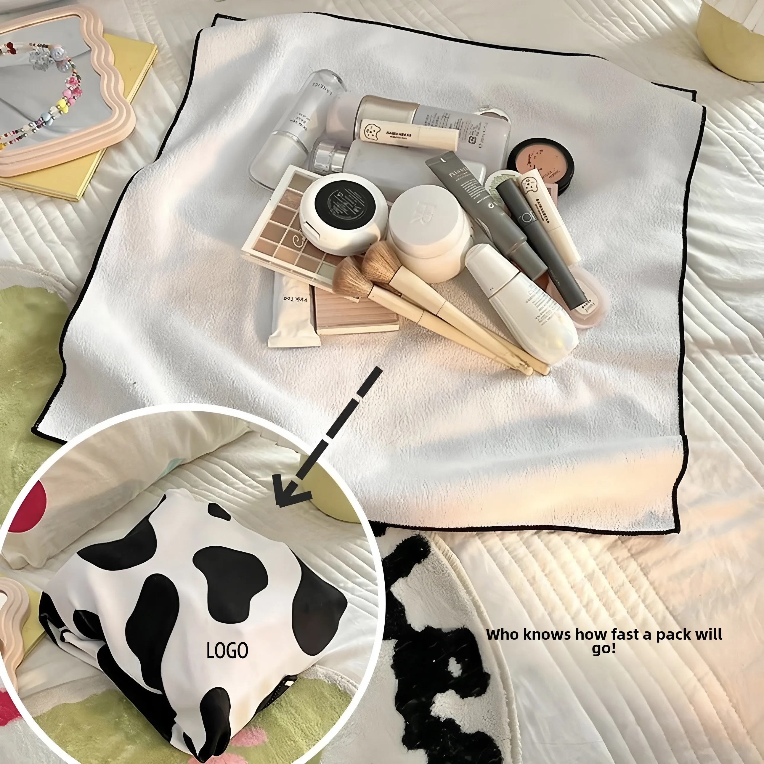 Lay Flat Cosmetic Organizer Bag 7
