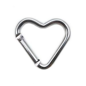 Heart-Shaped Aluminum Carabiners For Outdoor Adventures 20