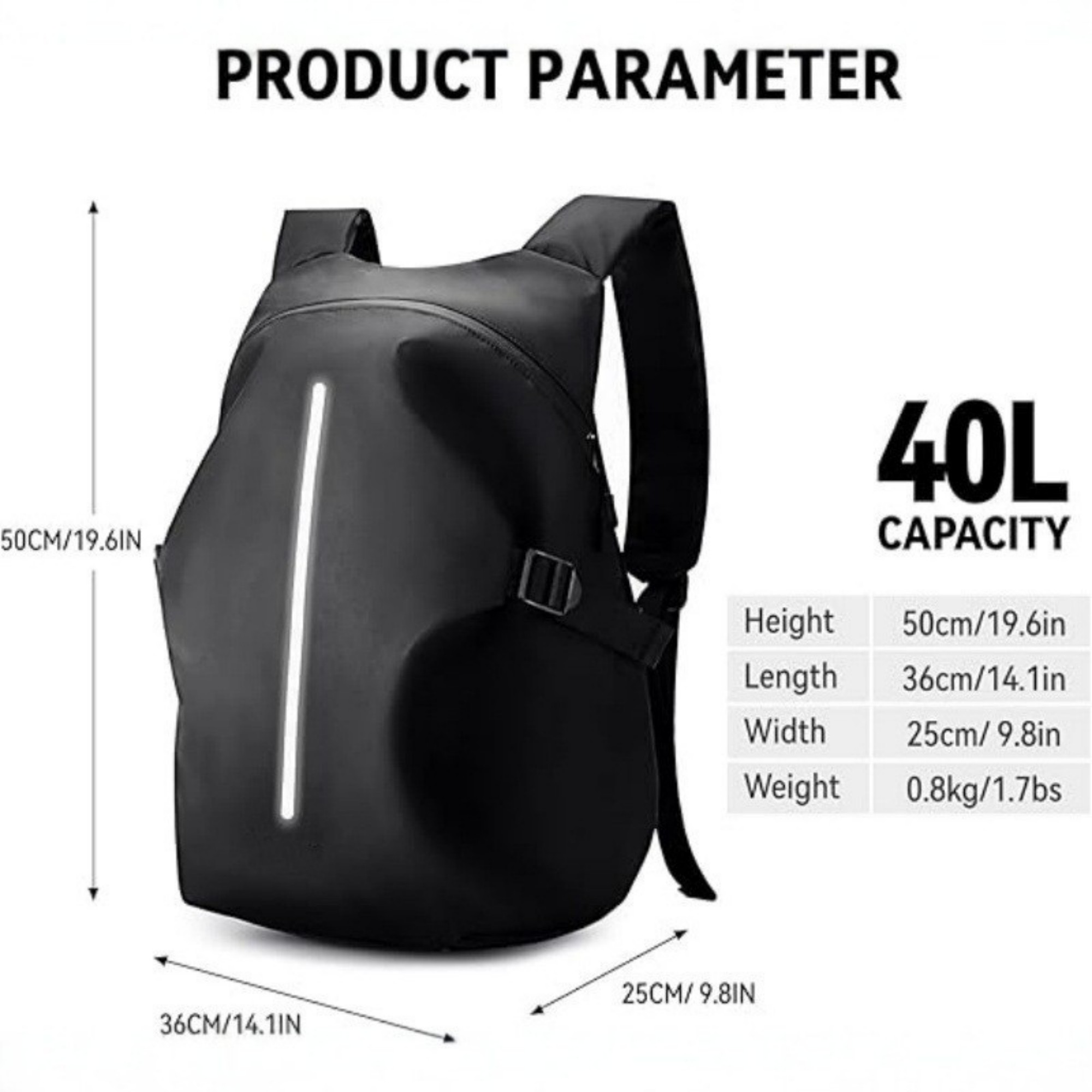 Waterproof Motorcycle Backpack 3