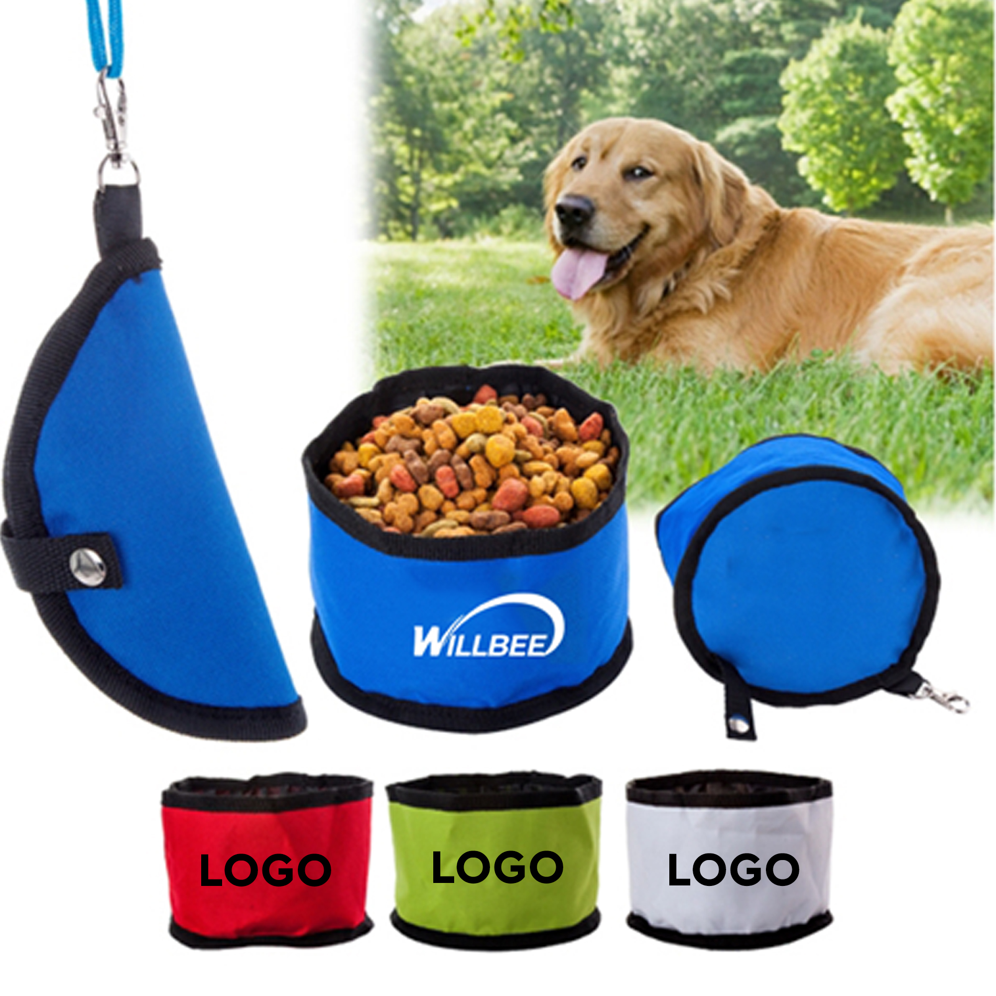 Portable Pet Bowl for Water & Food ?C Foldable Design 3