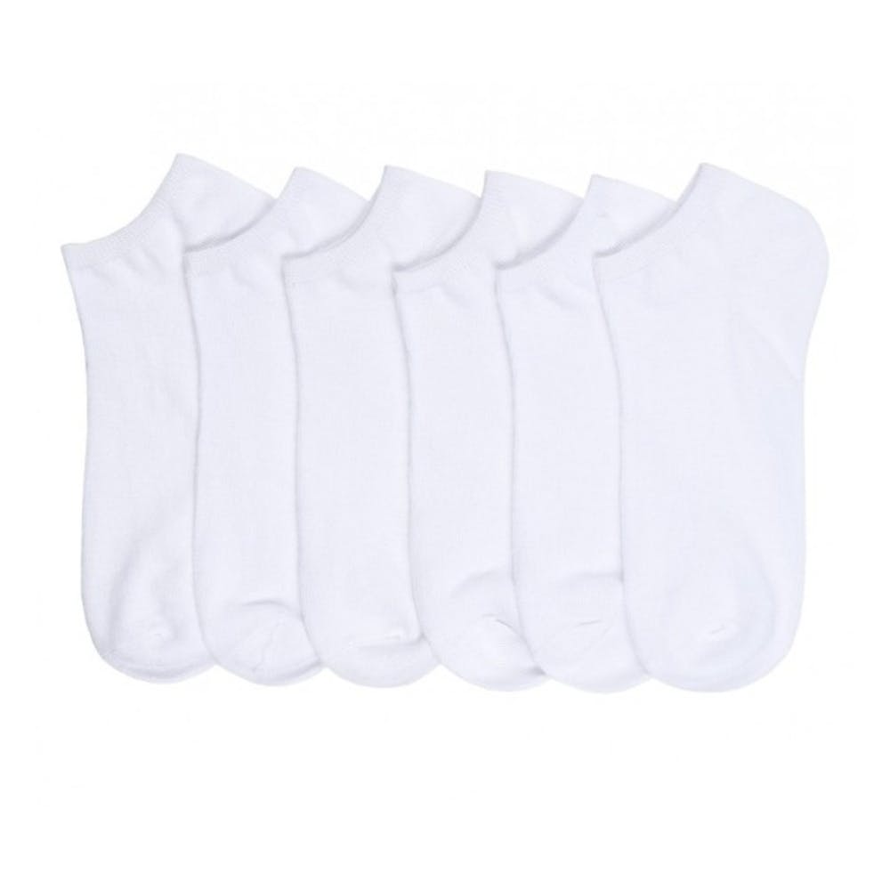Adult Ankle Socks - Size 9-11 White 2