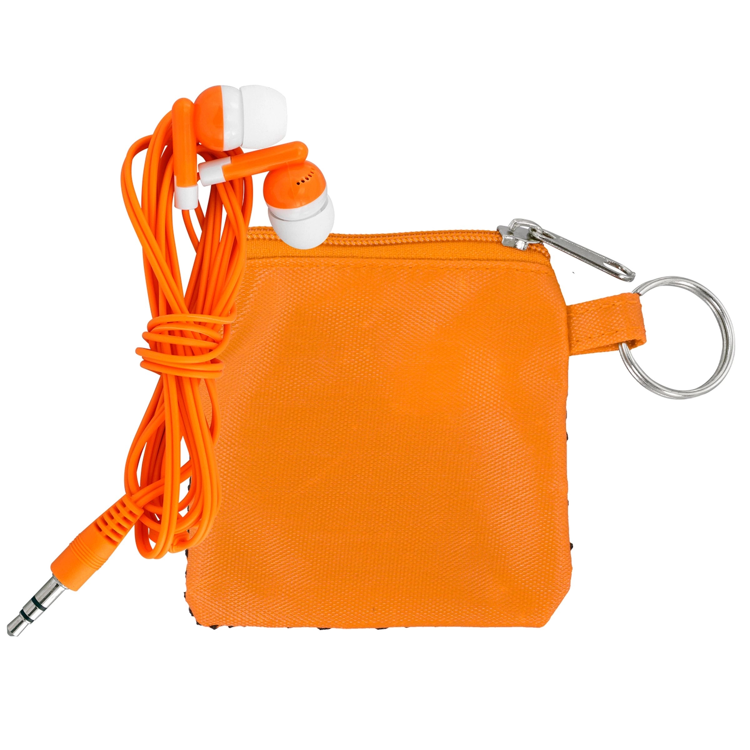 SPORTY POUCH & COLORFUL EAR BUDS 20