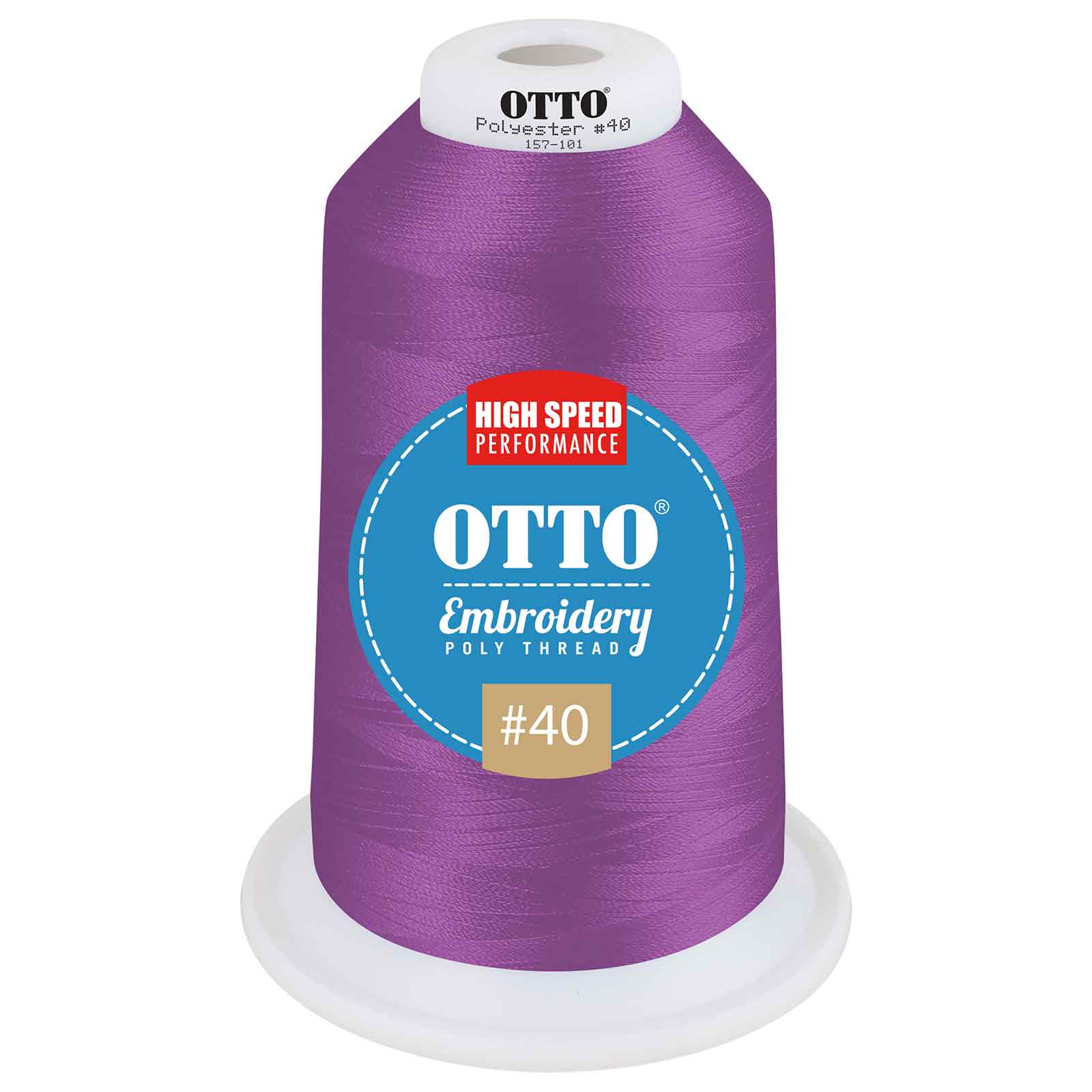 OTTO Embroidery Poly Thread #40 5,500 yd. King Cone 56