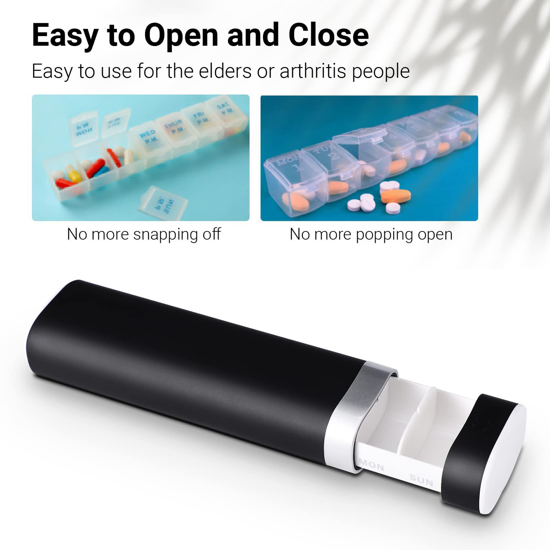 Vitamin Organizer Pill Case