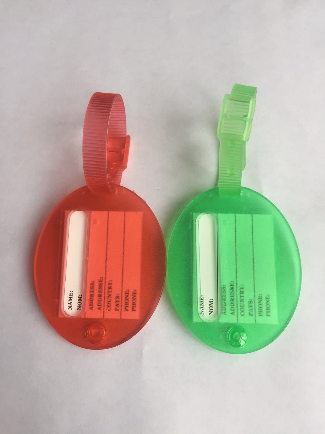 Round Luggage Tag 9